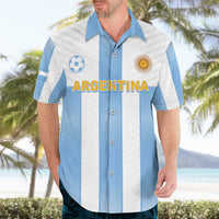 Custom Argentina Football Hawaiian Shirt Albiceleste Unique Style