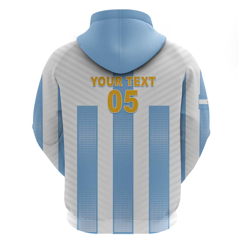 Custom Argentina Football Hoodie Albiceleste Unique Style