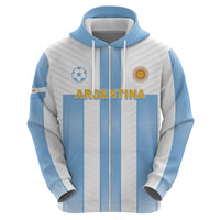 Custom Argentina Football Hoodie Albiceleste Unique Style