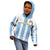 Custom Argentina Football Kid Hoodie Albiceleste Unique Style