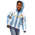 Custom Argentina Football Kid Hoodie Albiceleste Unique Style