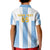 Custom Argentina Football Kid Polo Shirt Albiceleste Unique Style