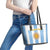 Argentina Football Leather Tote Bag Albiceleste Unique Style