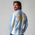 Custom Argentina Football Long Sleeve Polo Shirt Albiceleste Unique Style