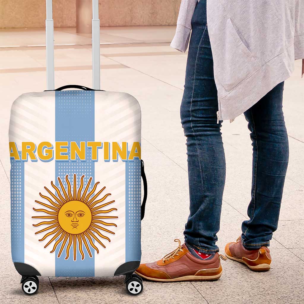 Argentina Football Luggage Cover Albiceleste Unique Style
