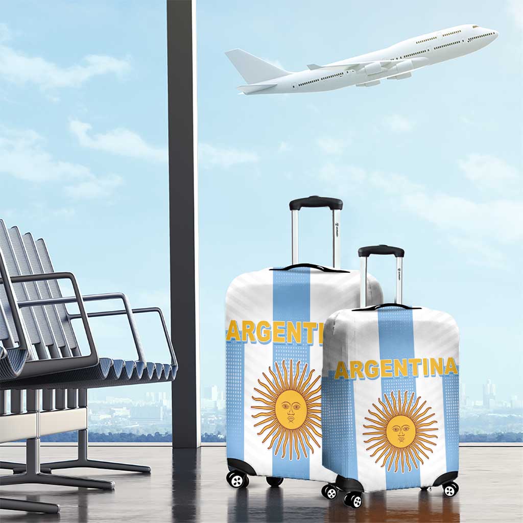 Argentina Football Luggage Cover Albiceleste Unique Style