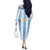 Custom Argentina Football Off The Shoulder Long Sleeve Dress Albiceleste Unique Style