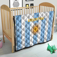 Argentina Football Quilt Albiceleste Unique Style
