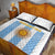 Argentina Football Quilt Bed Set Albiceleste Unique Style