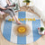 Argentina Football Round Carpet Albiceleste Unique Style