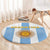 Argentina Football Round Carpet Albiceleste Unique Style