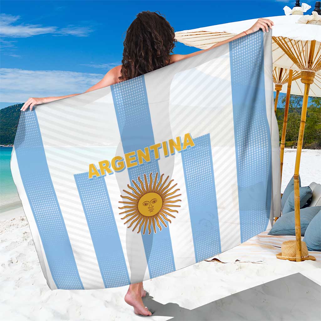 Argentina Football Sarong Albiceleste Unique Style