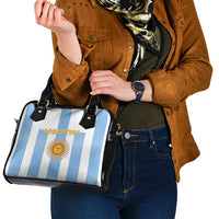 Argentina Football Shoulder Handbag Albiceleste Unique Style