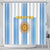 Argentina Football Shower Curtain Albiceleste Unique Style