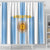 Argentina Football Shower Curtain Albiceleste Unique Style