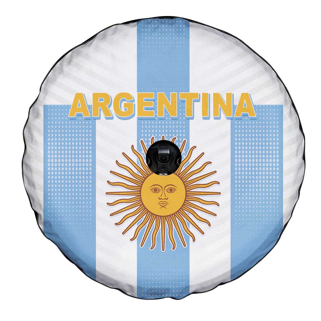 Argentina Football Spare Tire Cover Albiceleste Unique Style
