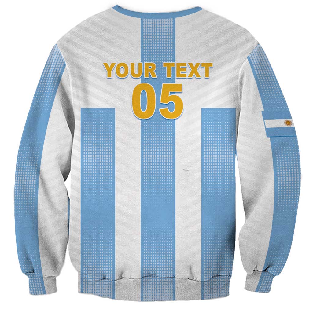 Custom Argentina Football Sweatshirt Albiceleste Unique Style