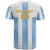 Custom Argentina Football T Shirt Albiceleste Unique Style