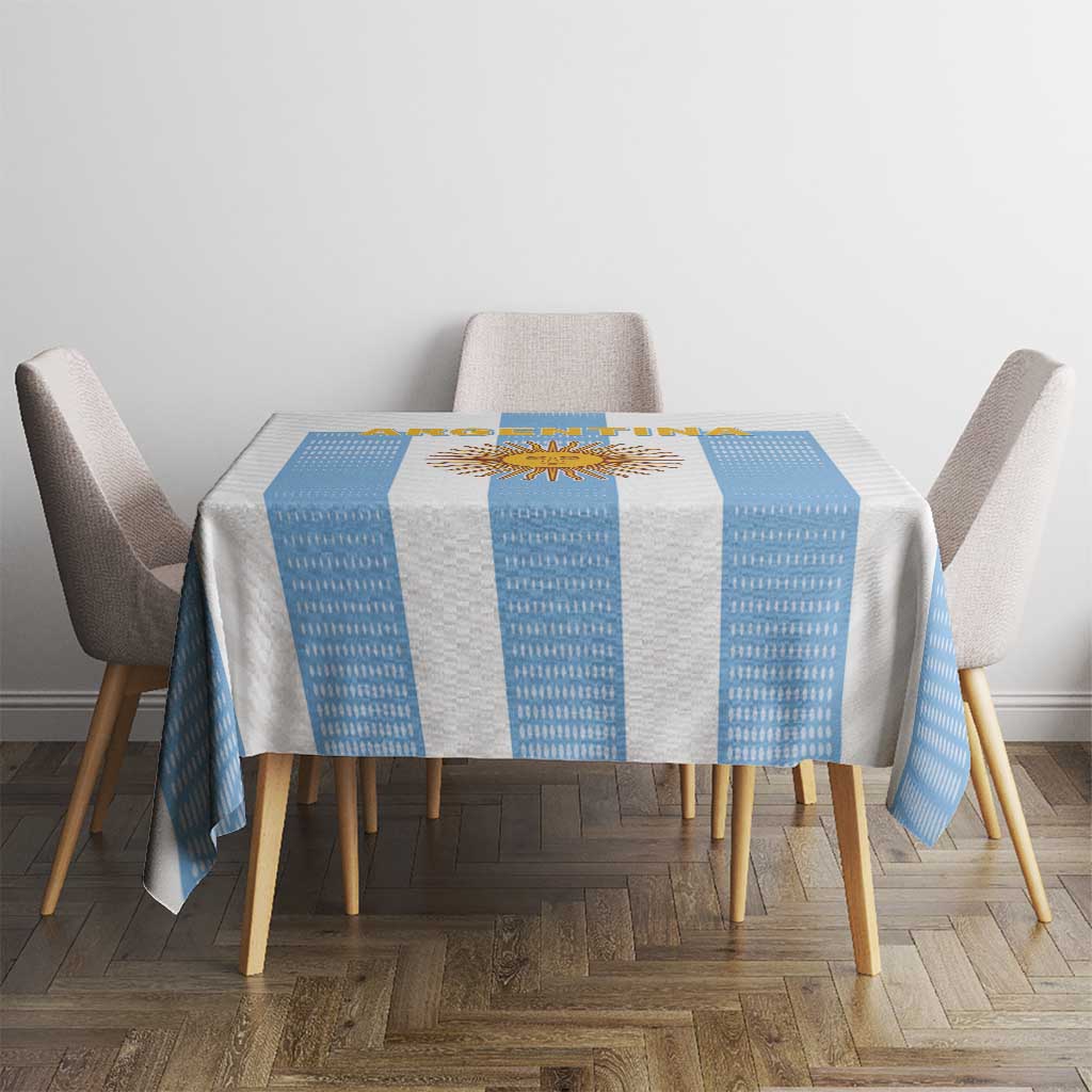 Argentina Football Tablecloth Albiceleste Unique Style