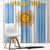 Argentina Football Window Curtain Albiceleste Unique Style