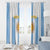 Argentina Football Window Curtain Albiceleste Unique Style