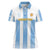 Custom Argentina Football Women Polo Shirt Albiceleste Unique Style