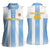 Custom Argentina Football Women Sleeveless Polo Shirt Albiceleste Unique Style
