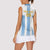 Custom Argentina Football Women Sleeveless Polo Shirt Albiceleste Unique Style