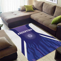 Argentina 2025 Football Area Rug Purple Version