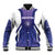 Custom Argentina 2025 Football Baseball Jacket Purple Version