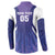 Custom Argentina 2025 Football Button Sweatshirt Purple Version