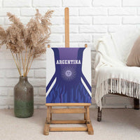 Argentina 2025 Football Canvas Wall Art Purple Version