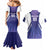 Custom Argentina 2025 Football Couples Matching Mermaid Dress and Hawaiian Shirt Purple Version