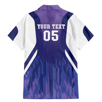 Custom Argentina 2025 Football Family Matching Mermaid Dress and Hawaiian Shirt Purple Version