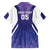 Custom Argentina 2025 Football Family Matching Puletasi and Hawaiian Shirt Purple Version