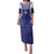 Custom Argentina 2025 Football Family Matching Puletasi and Hawaiian Shirt Purple Version