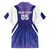 Custom Argentina 2025 Football Family Matching Short Sleeve Bodycon Dress and Hawaiian Shirt Purple Version