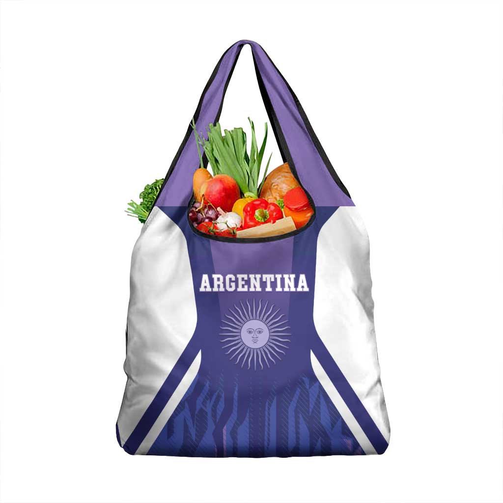 Argentina 2025 Football Grocery Bag Purple Version