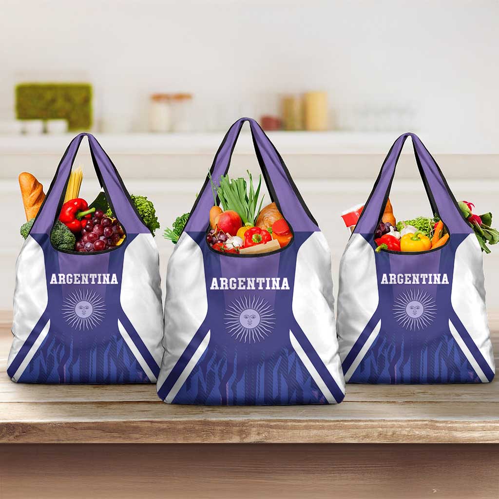 Argentina 2025 Football Grocery Bag Purple Version