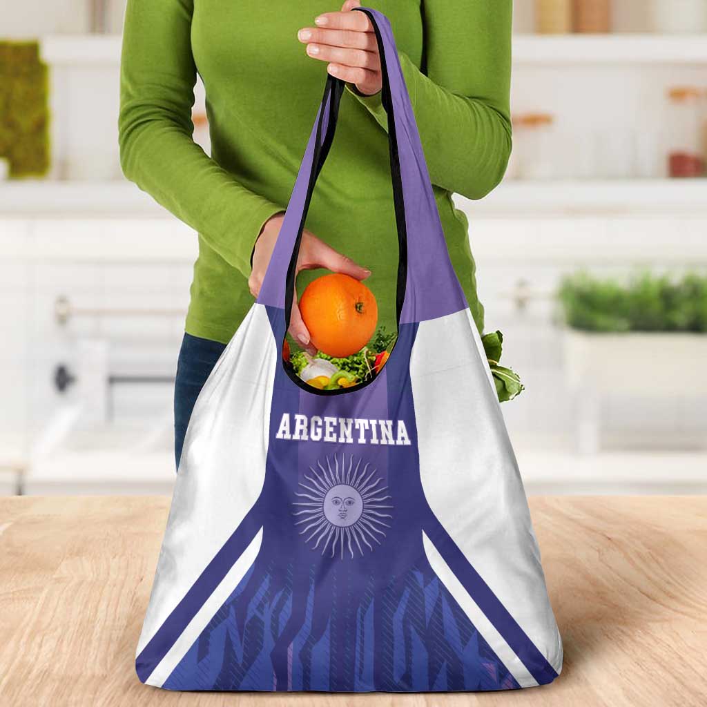 Argentina 2025 Football Grocery Bag Purple Version