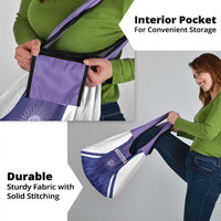 Argentina 2025 Football Grocery Bag Purple Version