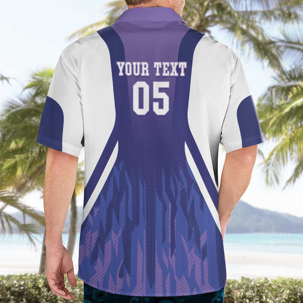 Custom Argentina 2025 Football Hawaiian Shirt Purple Version