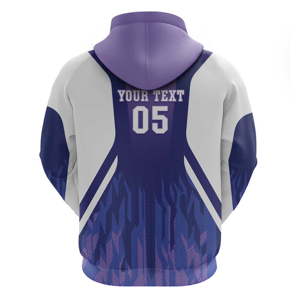 Custom Argentina 2025 Football Hoodie Purple Version