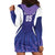 Custom Argentina 2025 Football Hoodie Dress Purple Version