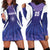 Custom Argentina 2025 Football Hoodie Dress Purple Version