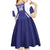 Custom Argentina 2025 Football Kid Short Sleeve Dress Purple Version