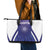 Argentina 2025 Football Leather Tote Bag Purple Version
