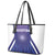 Argentina 2025 Football Leather Tote Bag Purple Version