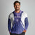Custom Argentina 2025 Football Long Sleeve Polo Shirt Purple Version