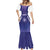 Custom Argentina 2025 Football Mermaid Dress Purple Version